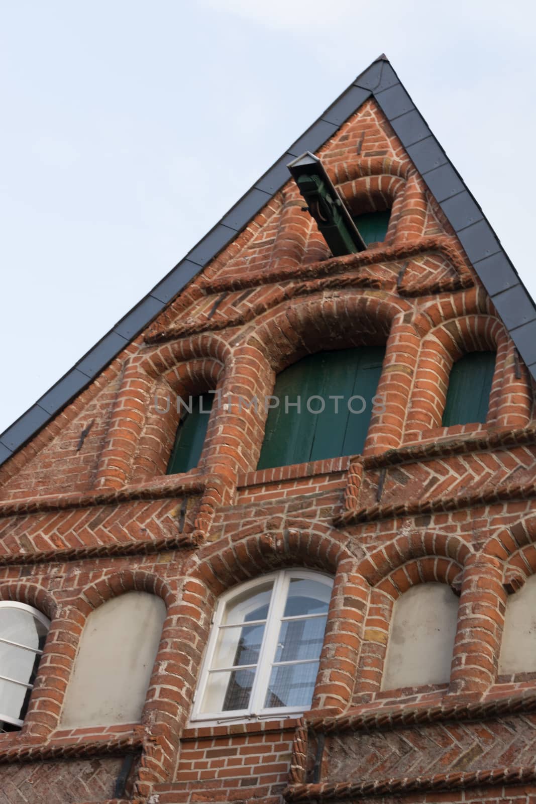  Typical gable of buildings in Lüneburg        by JFsPic