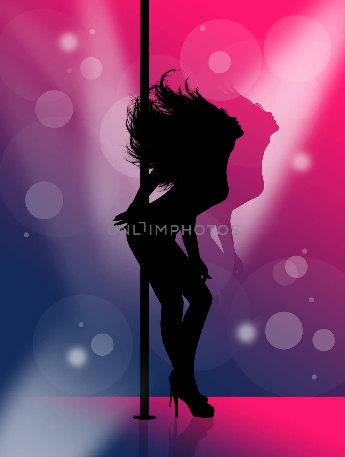 illustration of Lap Dance by adrenalina