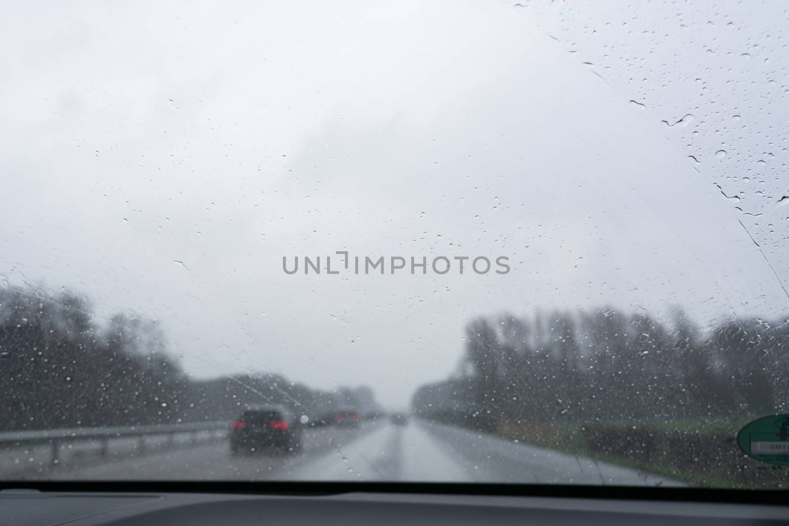 German Autobahn, bad weather conditions     by JFsPic