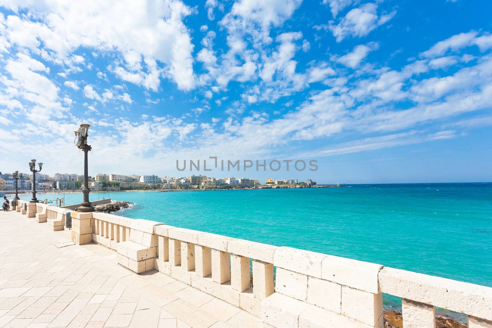 Otranto, Apulia - Lookout from the promenade of Otranto in Italy by tagstiles.com