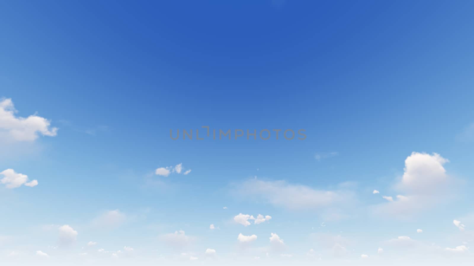 Cloudy blue sky abstract background, blue sky background with tiny clouds, 3d rendering

