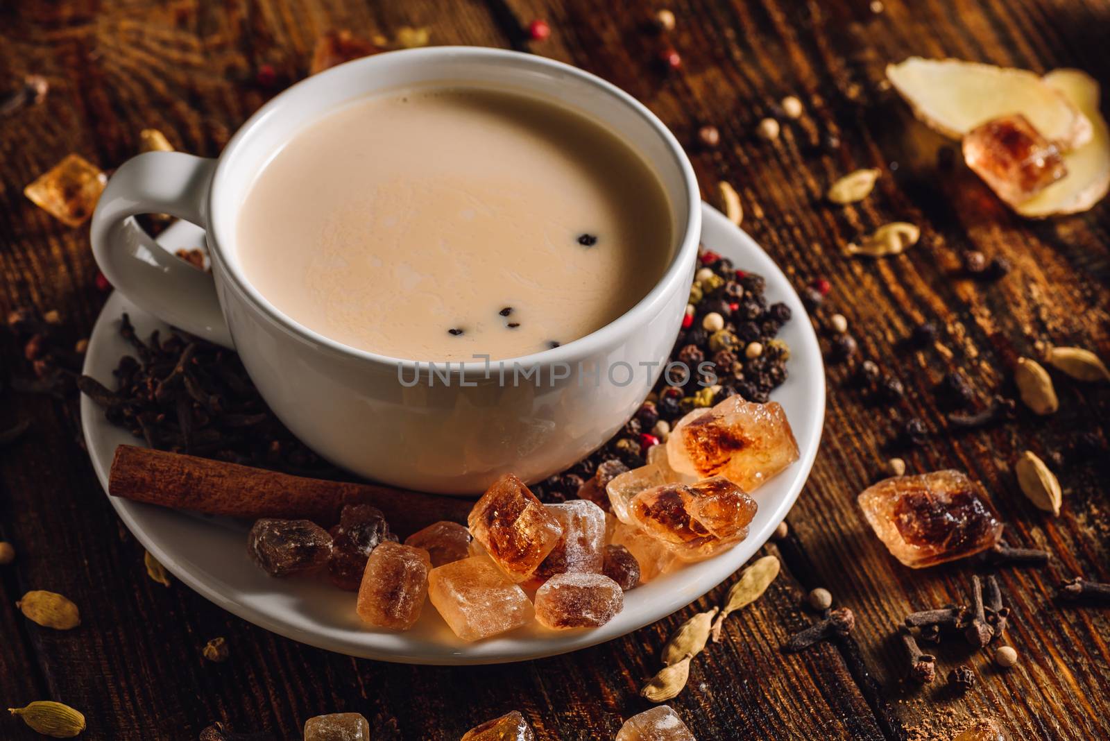 Warming Masala Chai with Spices by Seva_blsv