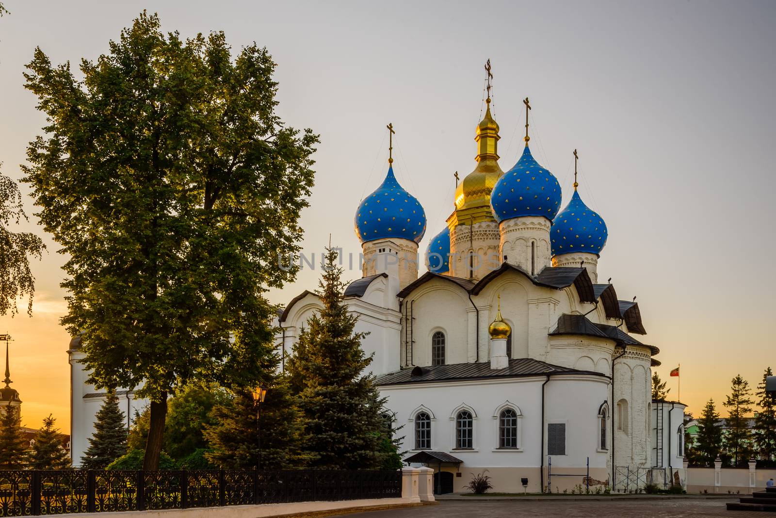 Blagoveshchensk cathedral in the Kazan Kremlin, Russia by Seva_blsv