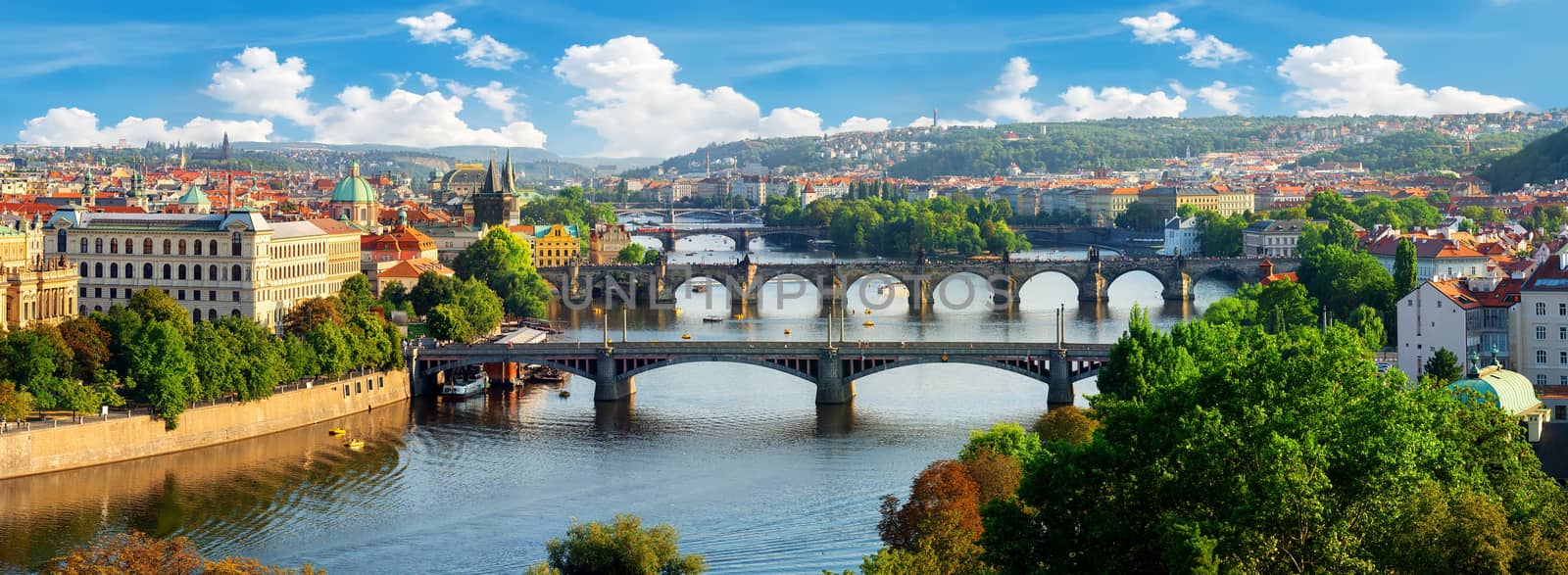 Panorama of Prague by Givaga