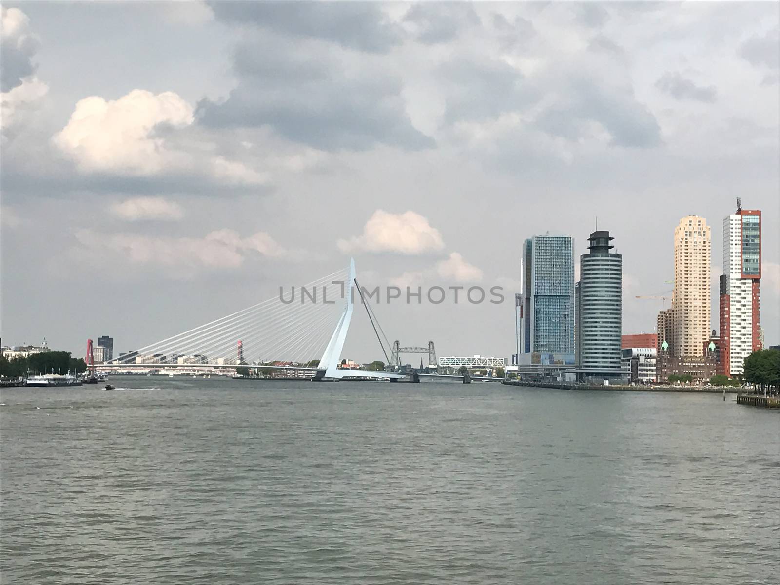 The Rotterdam Skyline by Kartouchken