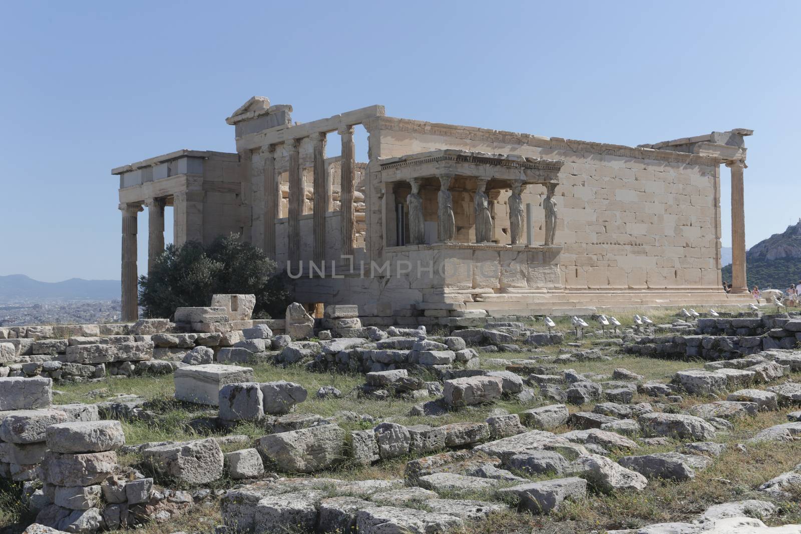 The Porch of the Caryatids by Kartouchken