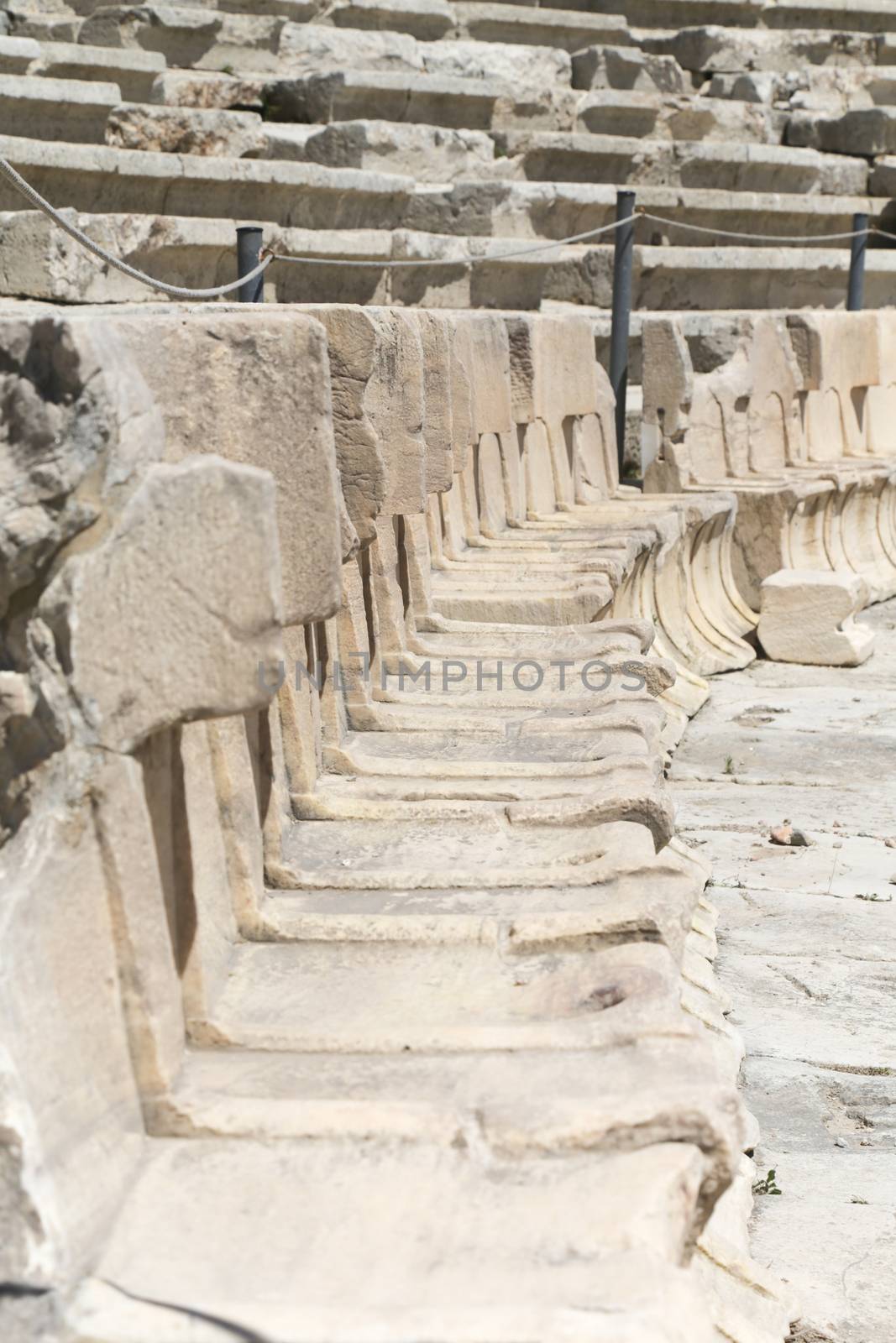 Theatre of Dionysus at the Acropolis in Athens, Greece