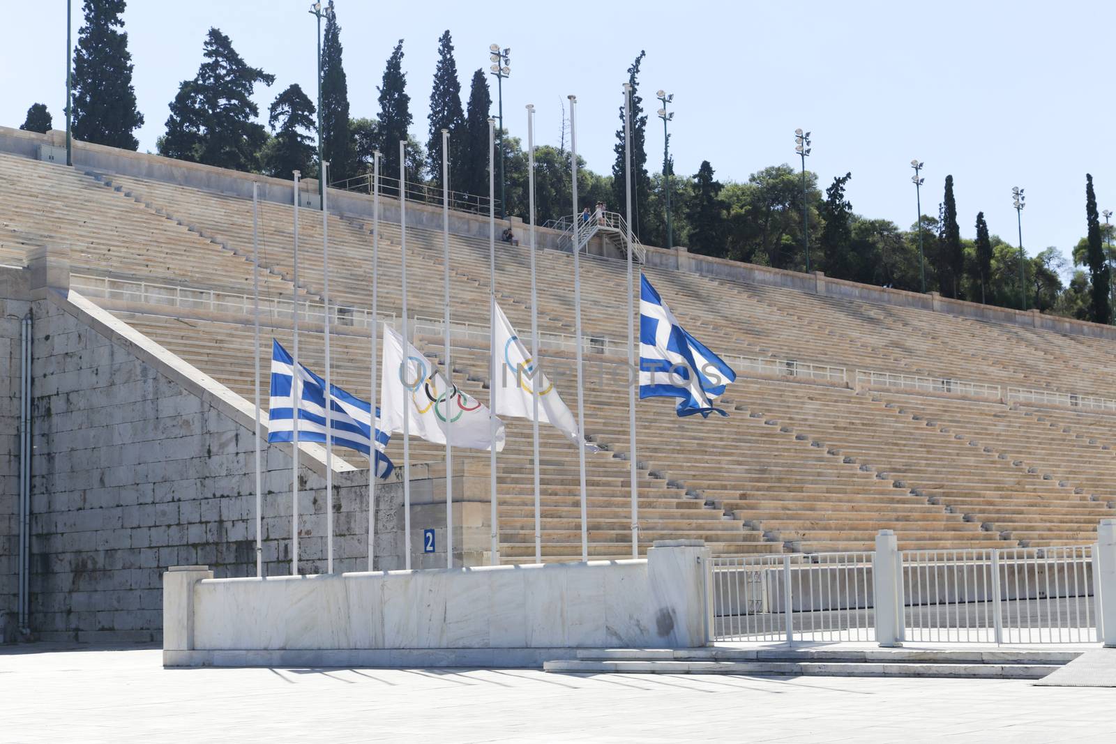 The Panathenaic stadium by Kartouchken