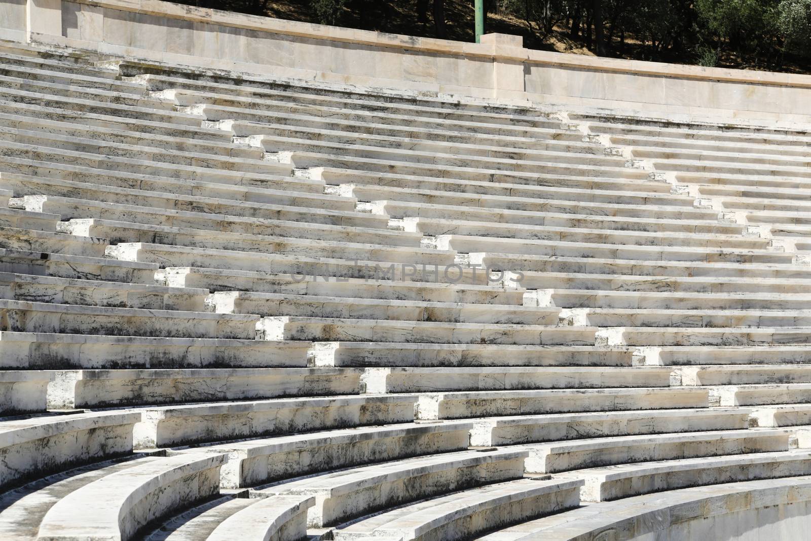 The Panathenaic stadium or kallimarmaro in Athens hosted the first modern Olympic Games in 1896
