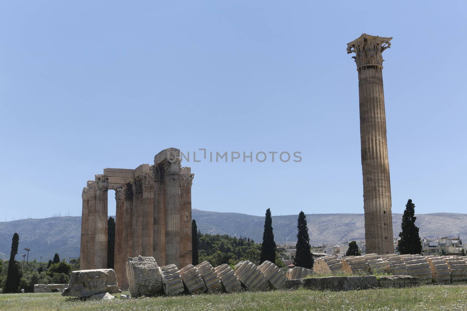 The Temple of Olympian Zeus or the Olympieion