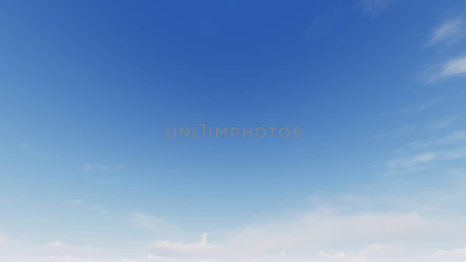 Cloudy blue sky abstract background, blue sky background with tiny clouds, 3d rendering

