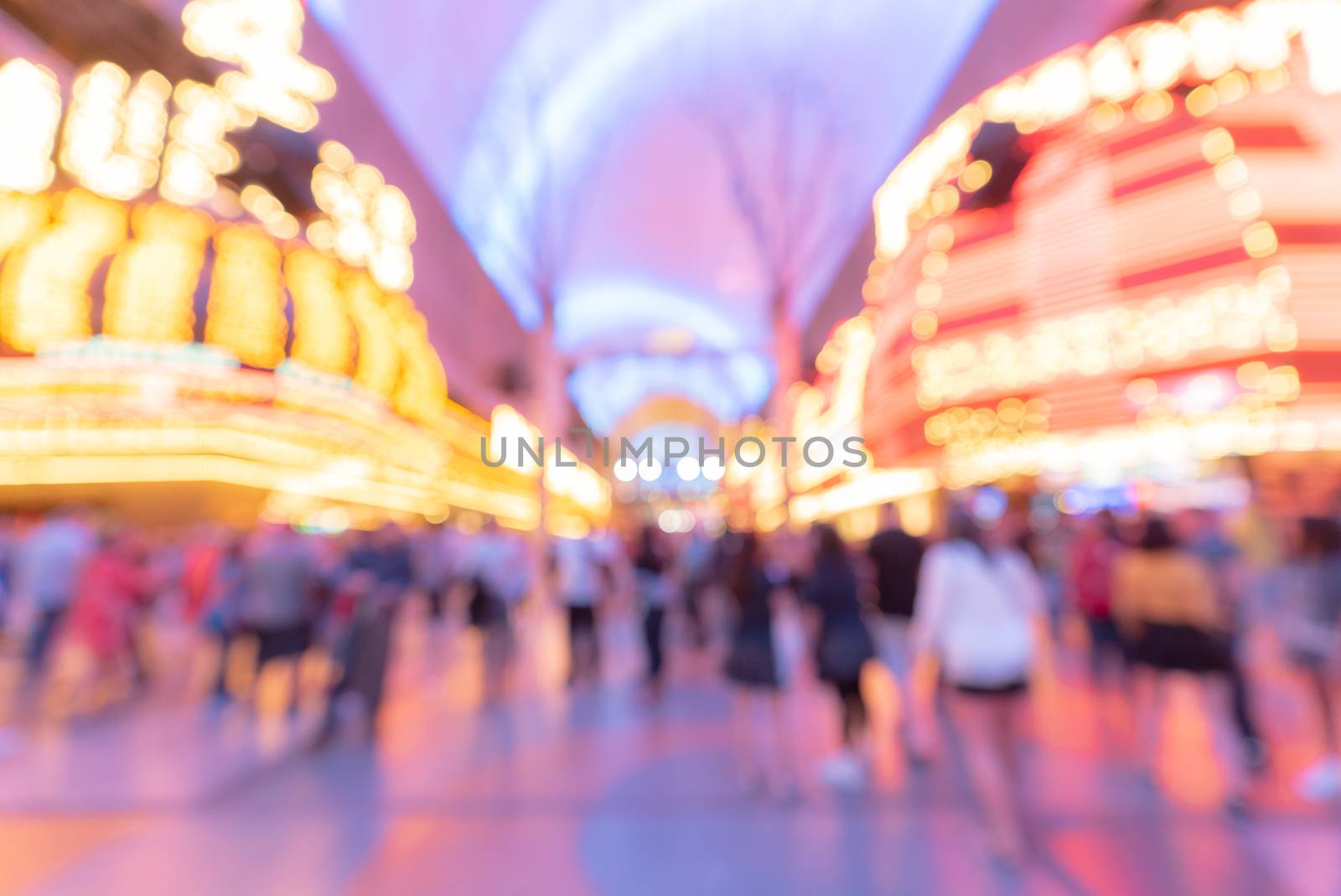 Las Vegas Blurred background night by vichie81