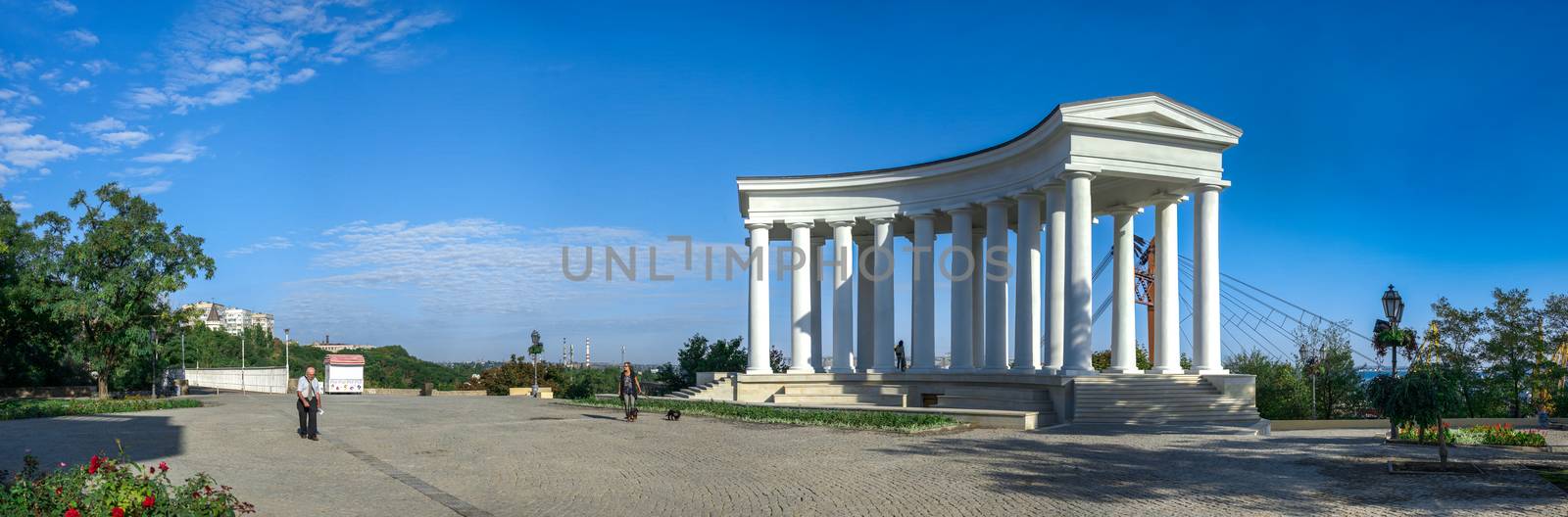 Restored Colonnade in Odessa, Ukraine by Multipedia