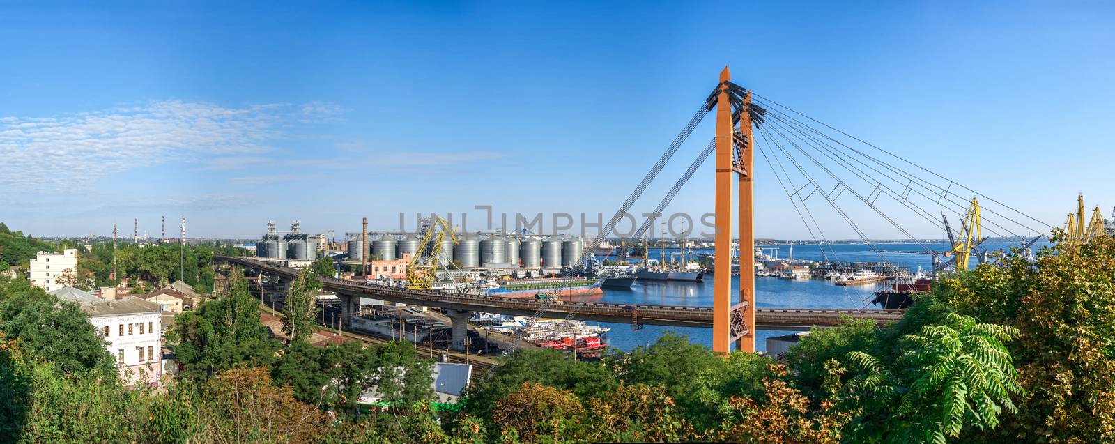 Practical harbor in Odessa seaport, Ukraine by Multipedia