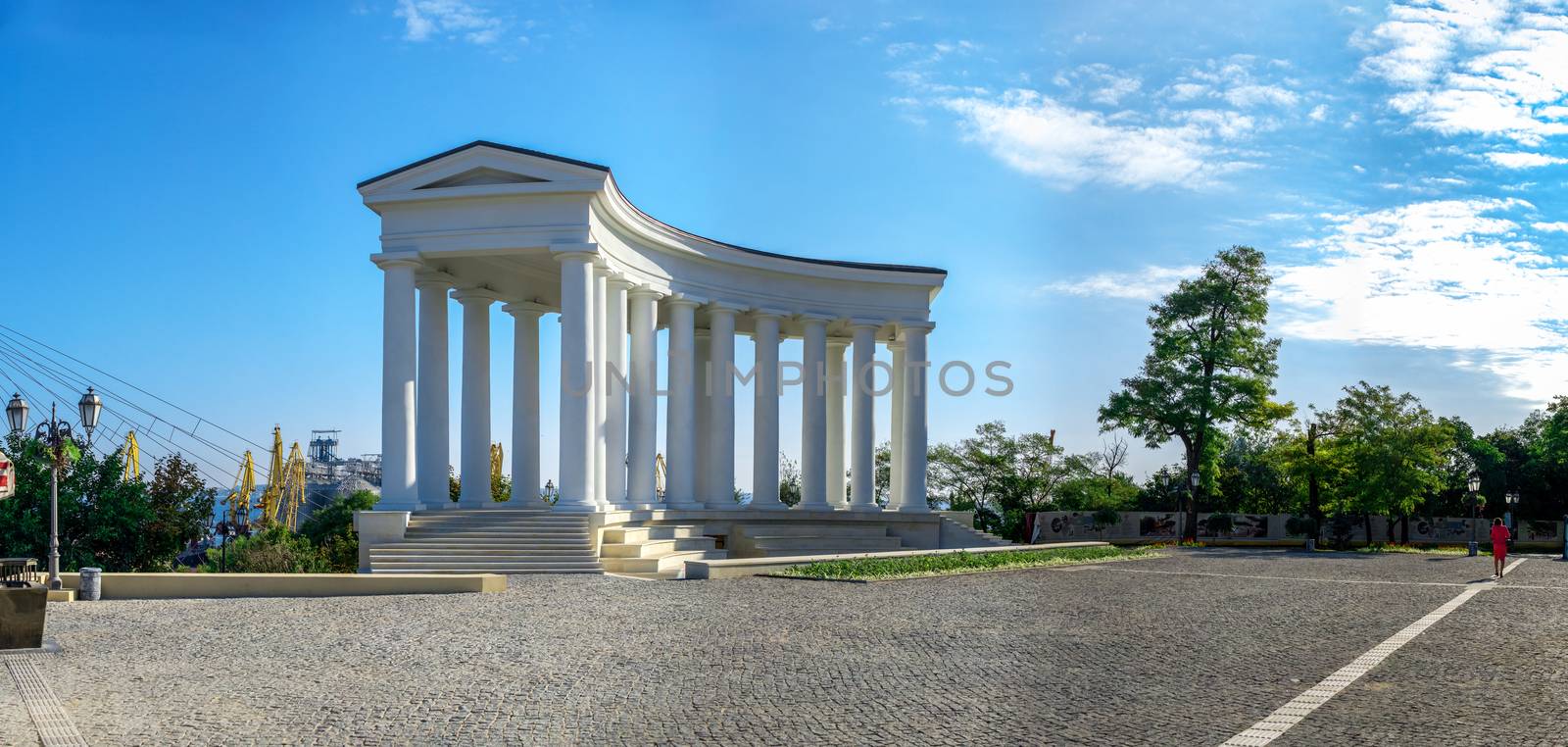 Restored Colonnade in Odessa, Ukraine by Multipedia
