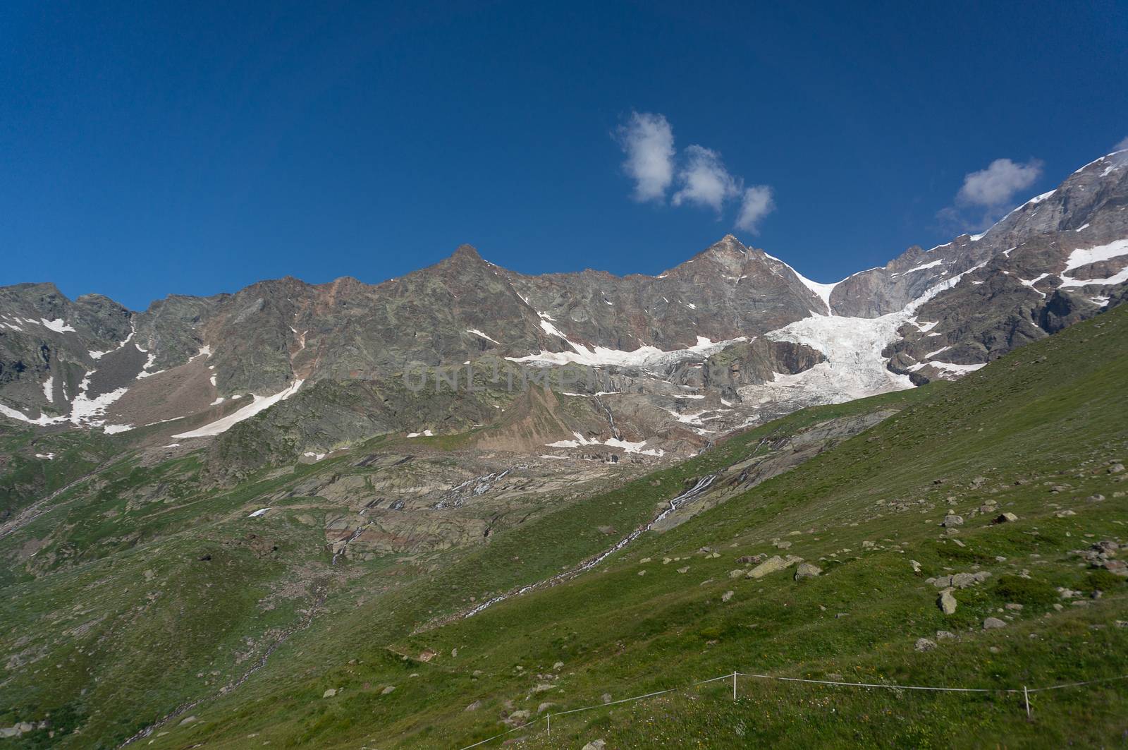 Italian Alps landscape in summer by javax
