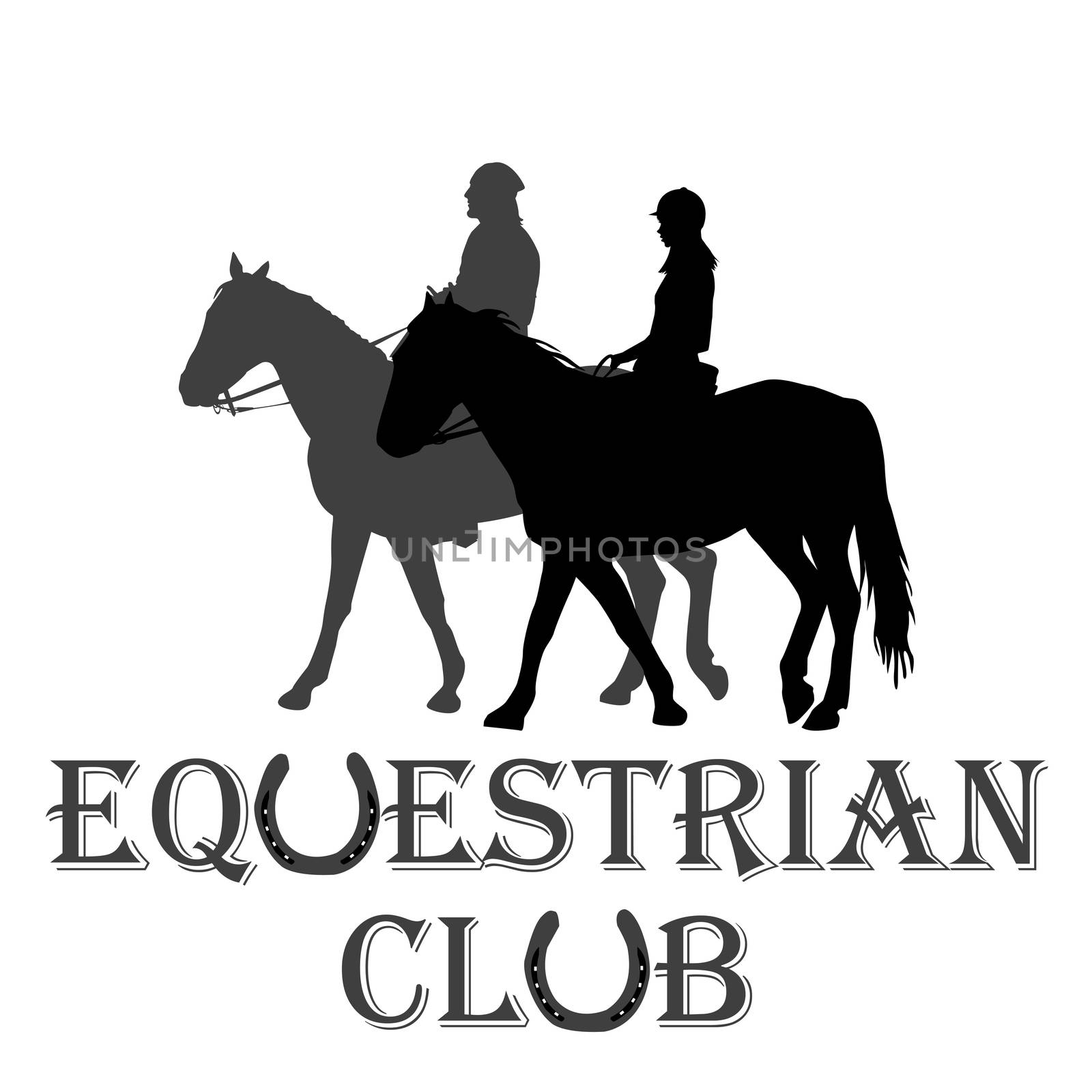 Equestrian club advertising by hibrida13