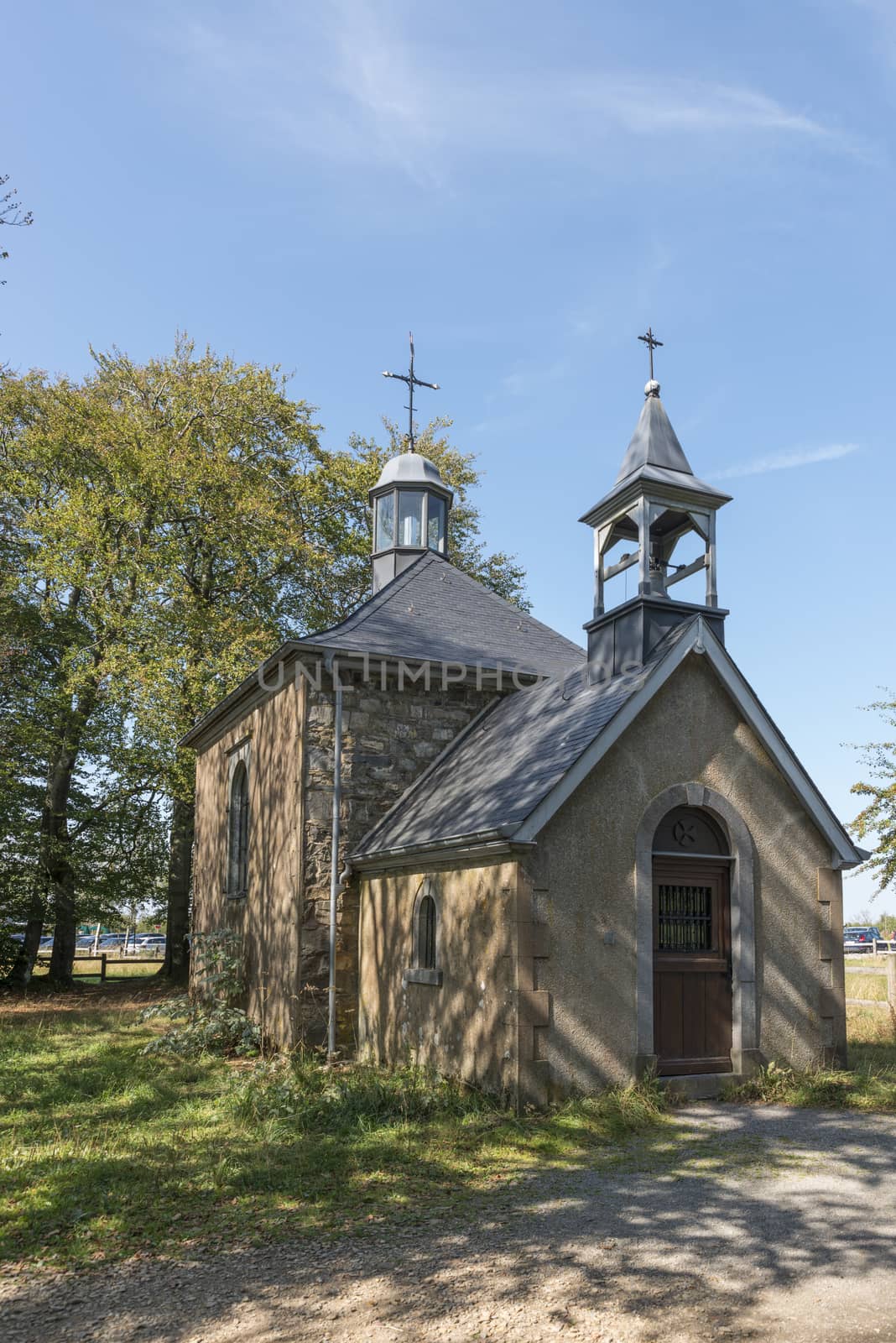 Chapelle Fischbach sur la Fagnes in the belgium ardennes