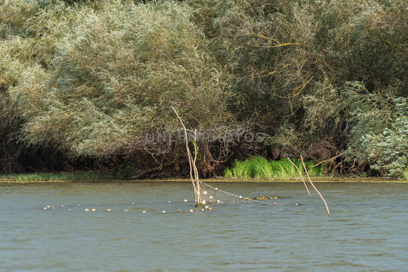 Traditional way of fishing in the Danube Delta by phil_bird