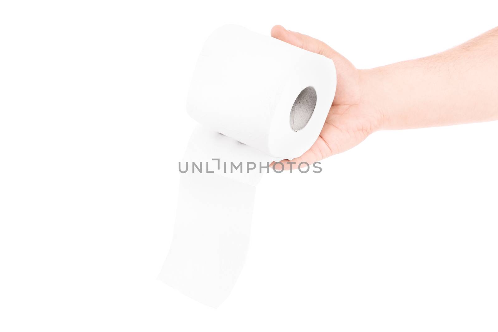 Handing out toilet paper by Mendelex