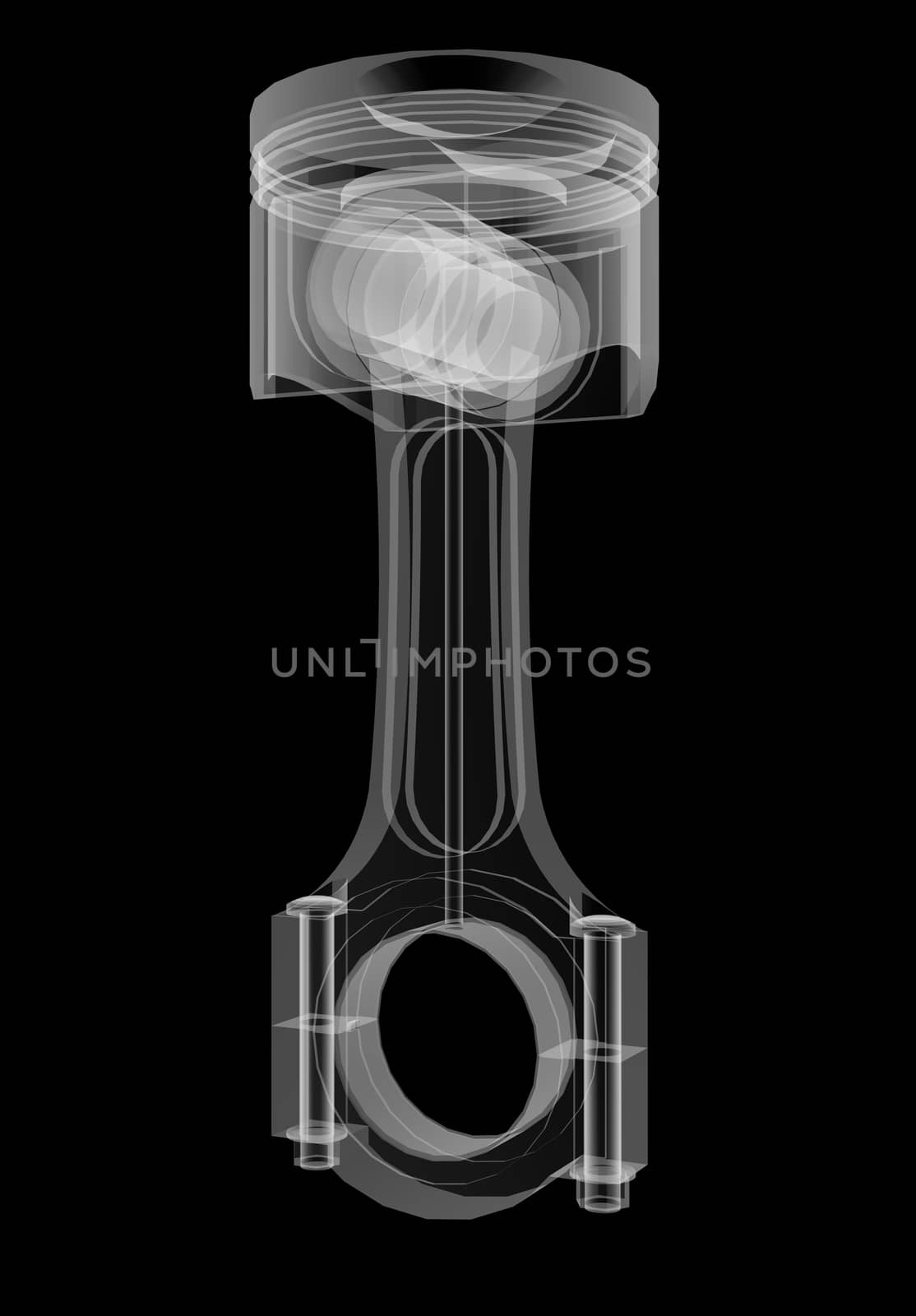 Piston X-Ray style by cherezoff