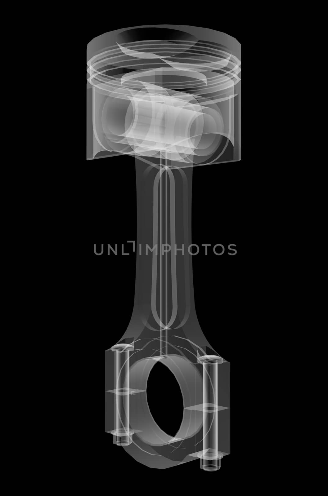 Piston X-Ray style by cherezoff