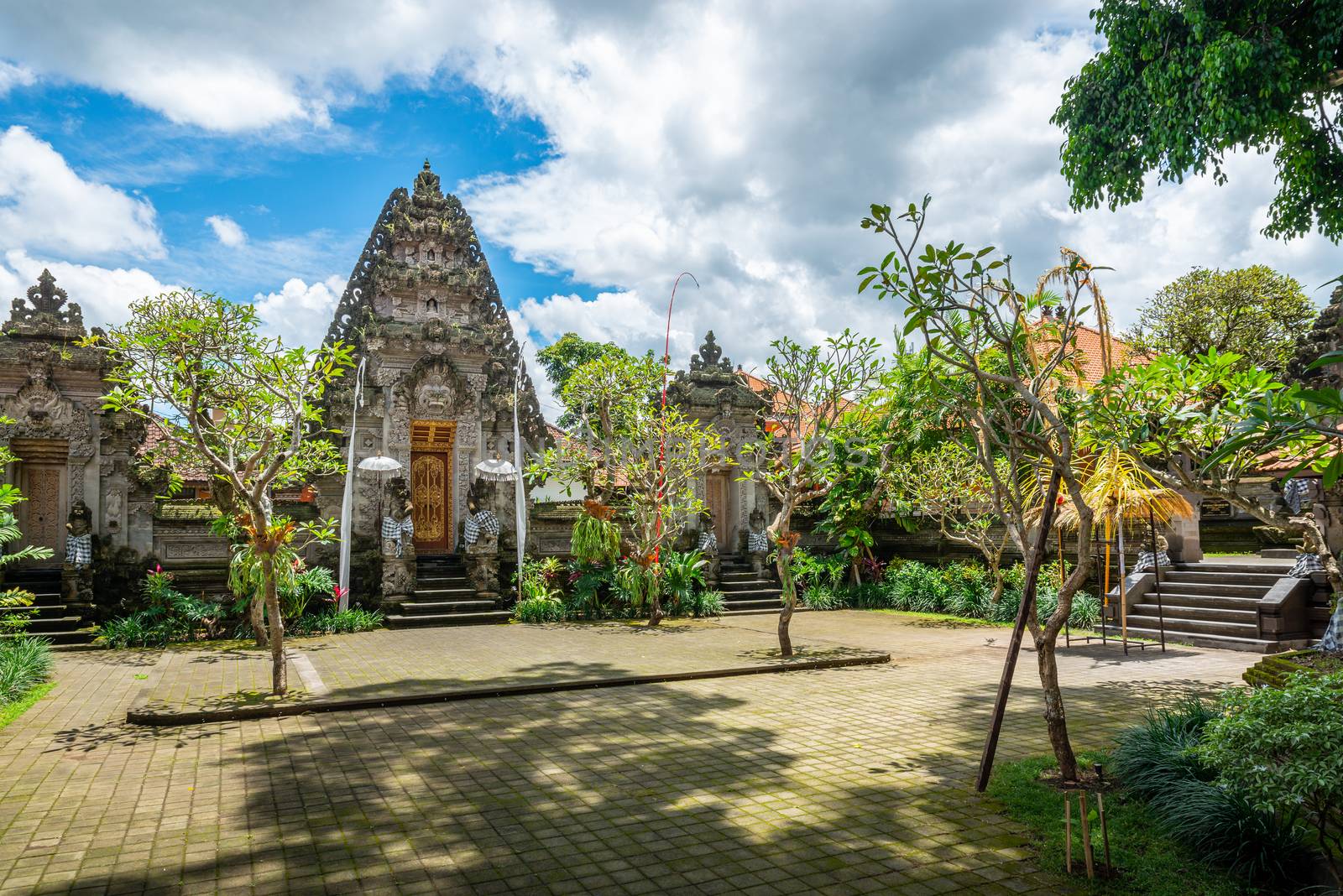 Puri Kantor temple in Ubud, Bali by dutourdumonde