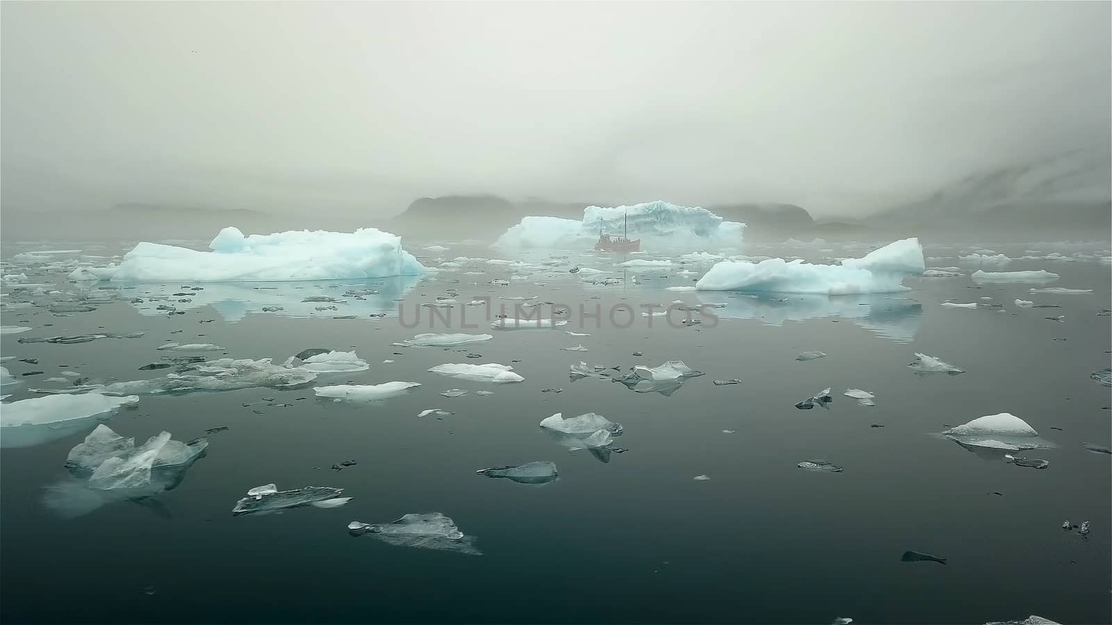 Greenland Iceberg Travel Ocean Snow by DonMatadoR