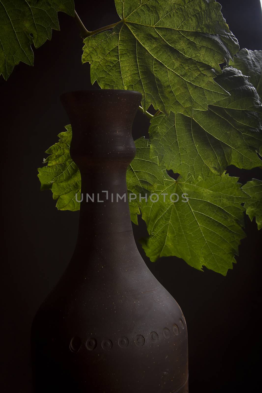 Clay bottle for wine by VIPDesignUSA