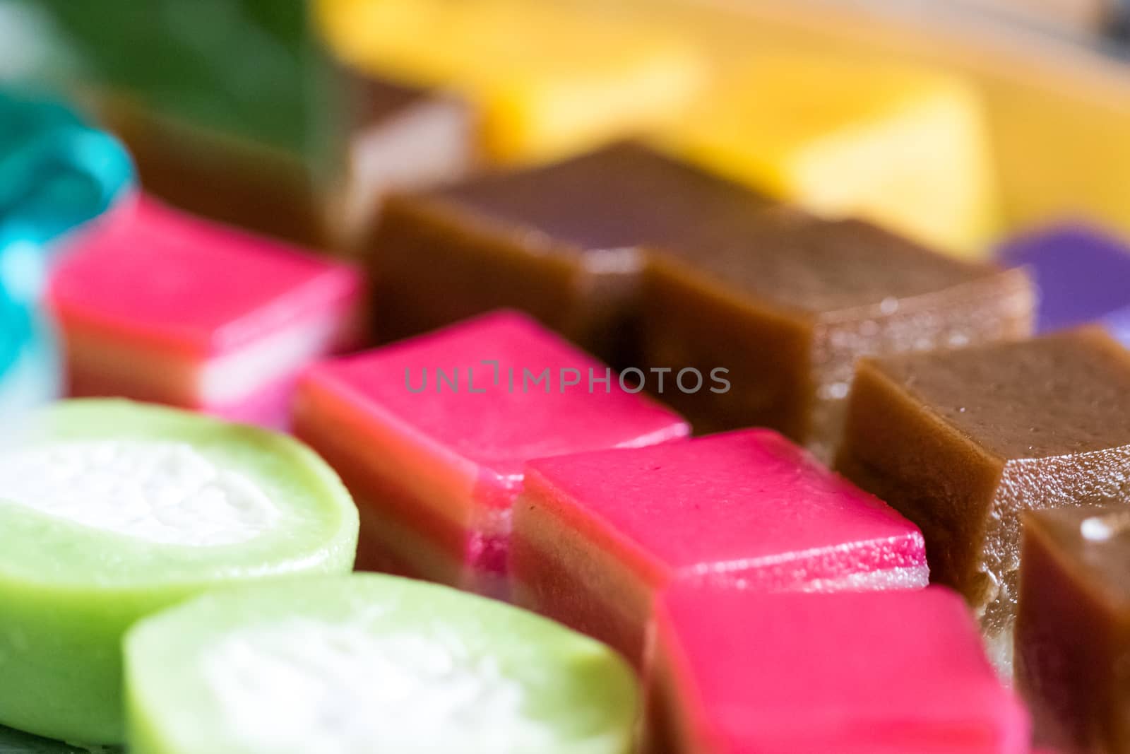 colorful Malaysian sweet cuisine by azamshah72