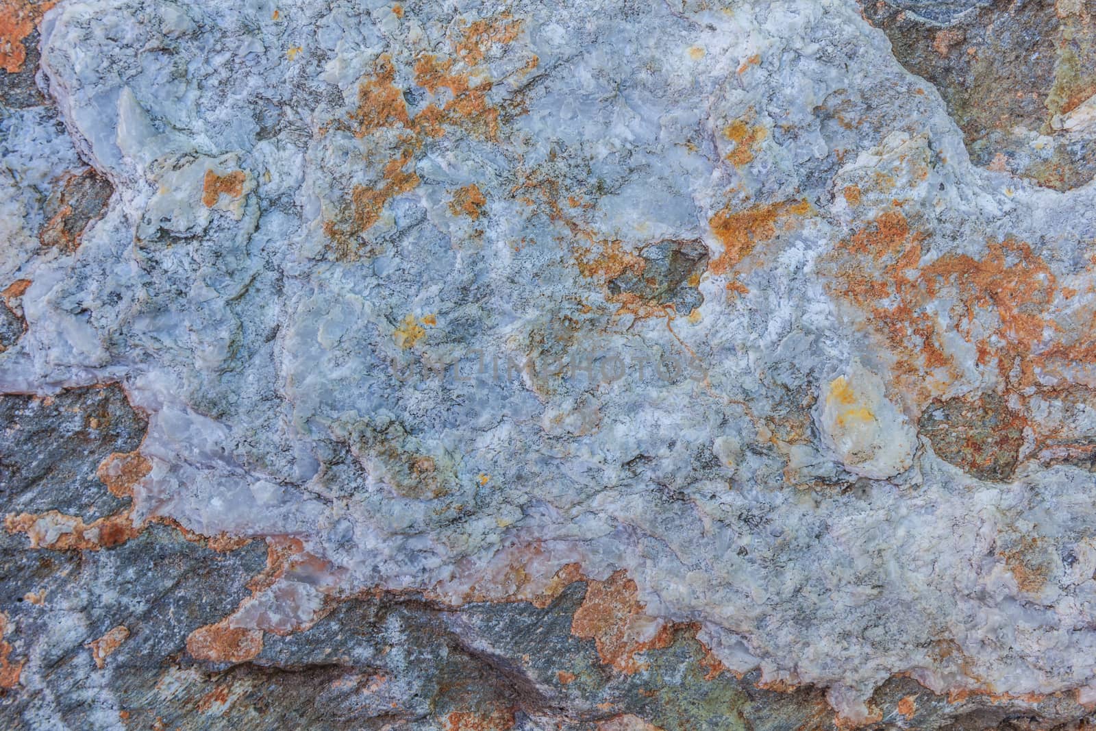 Colorful rock texture for use as background.