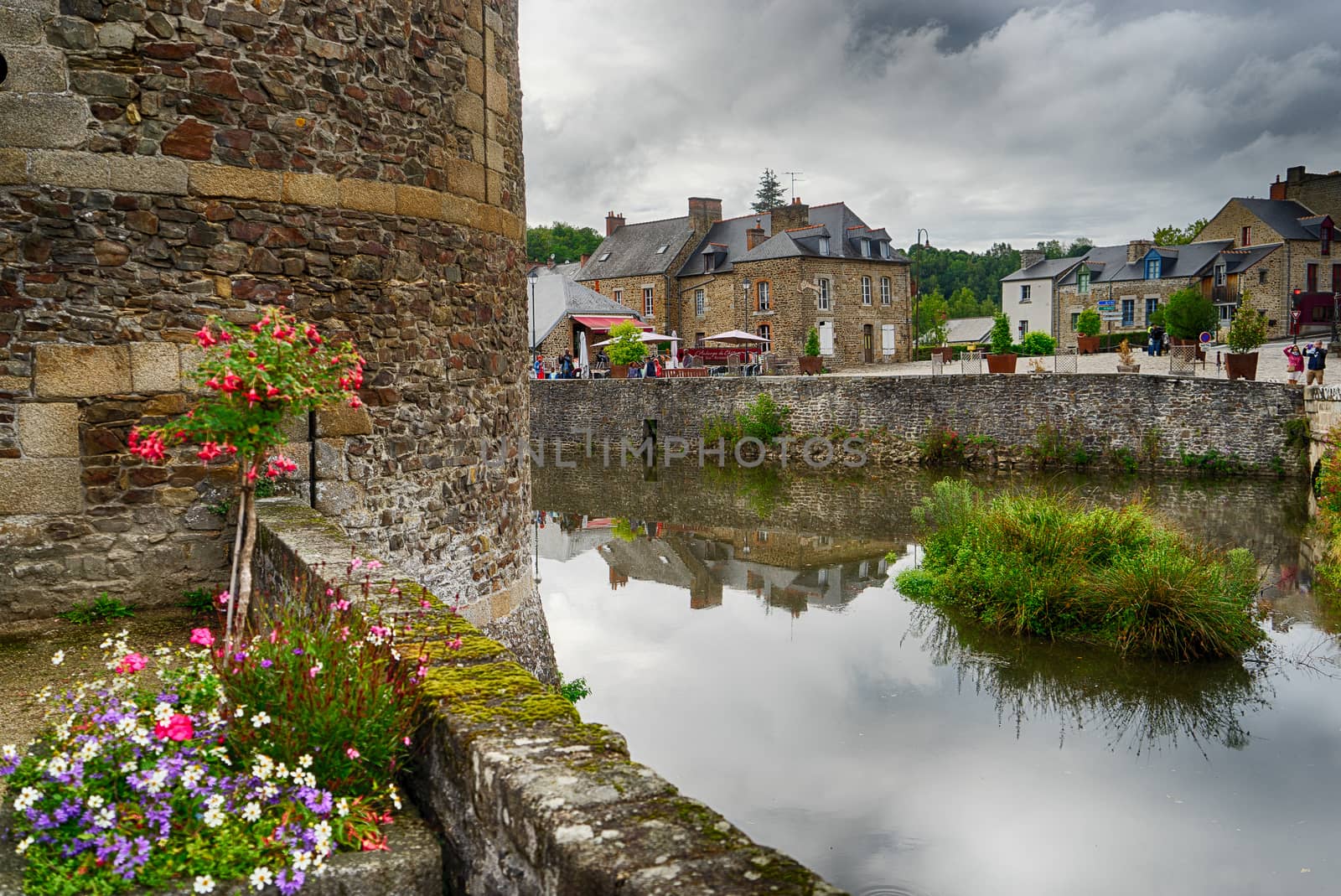 Fougères castle in Normandy tourist attraction by javax