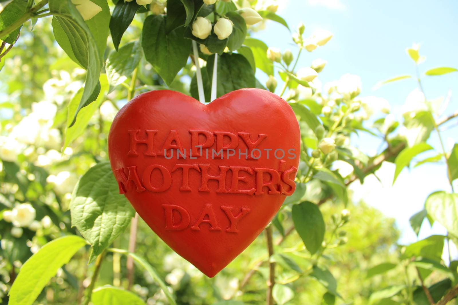 The picture shows Happy Mothers Day greetings.