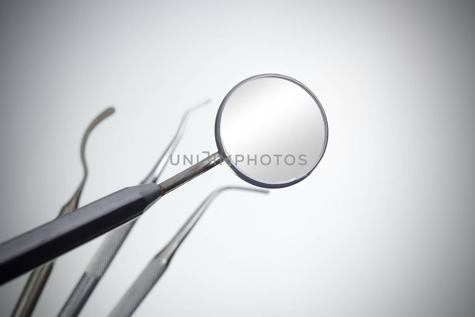 Dental tools. Dental tools on a white background