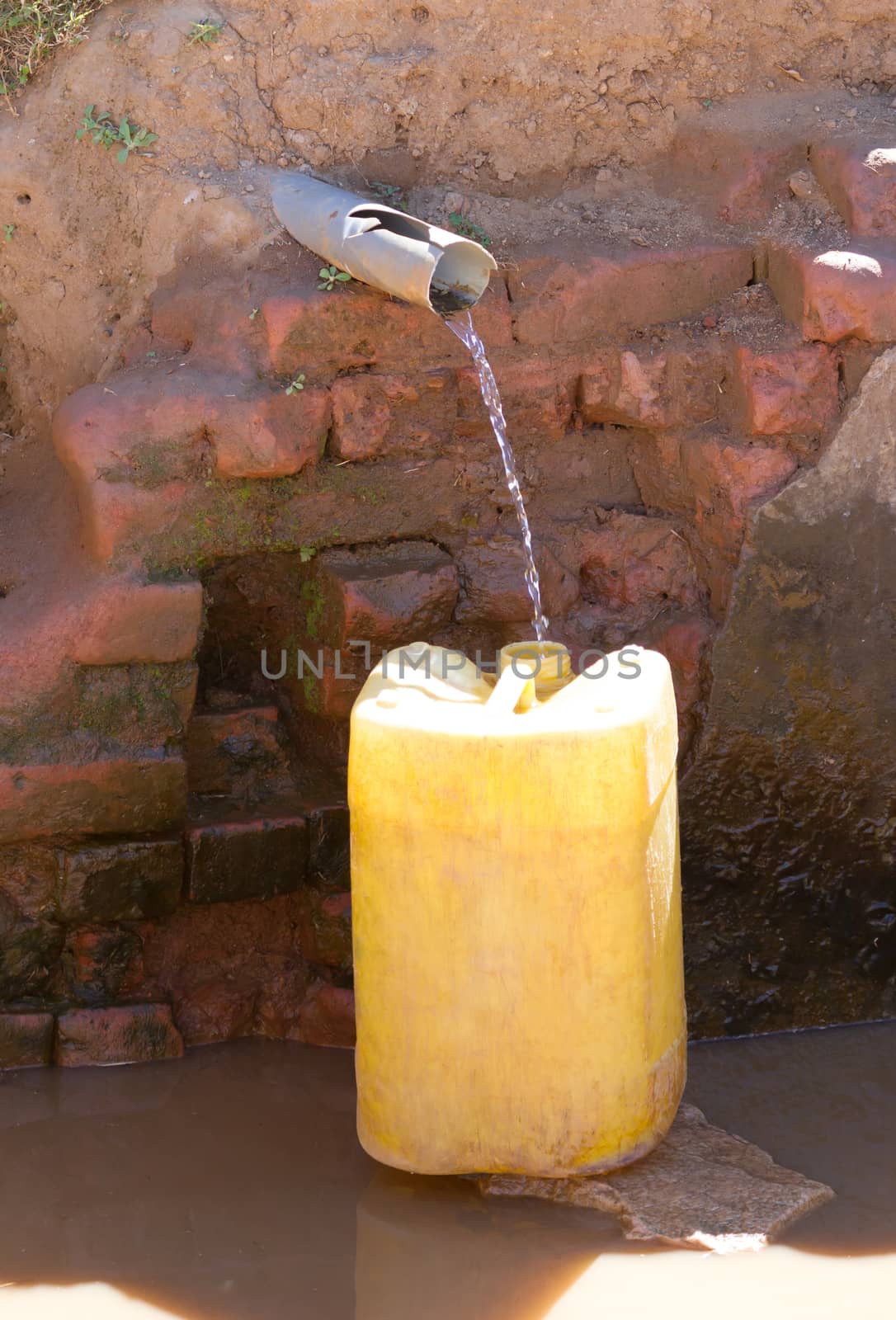 Water from a fresh water source, Madagascar