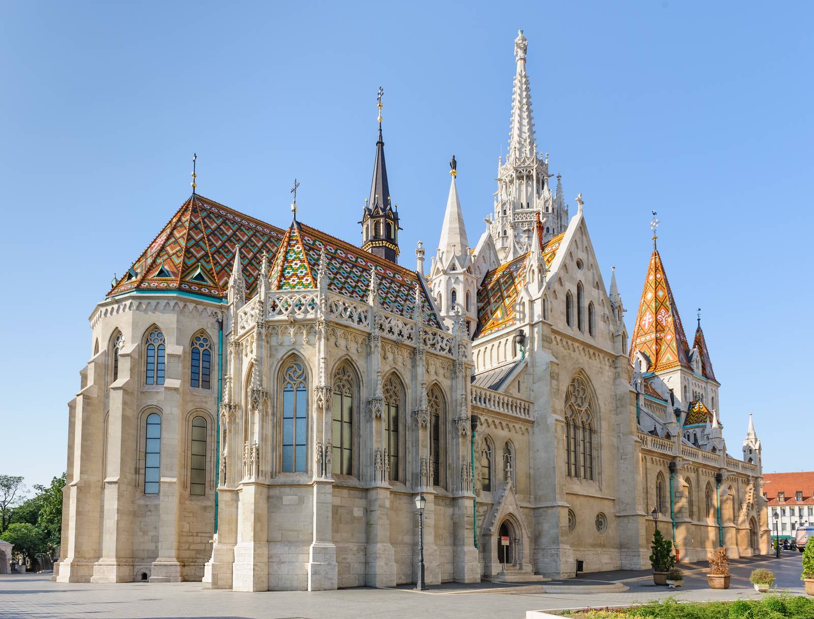 St Mathias Church in Budapest by starush