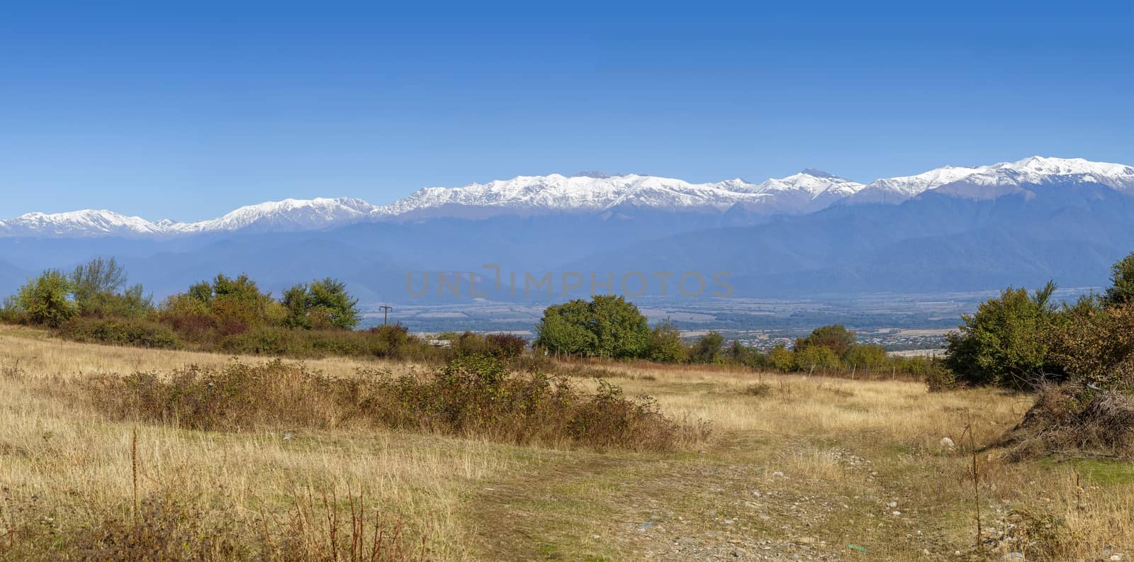 Landscape in  Kakheti region, Georgia by borisb17