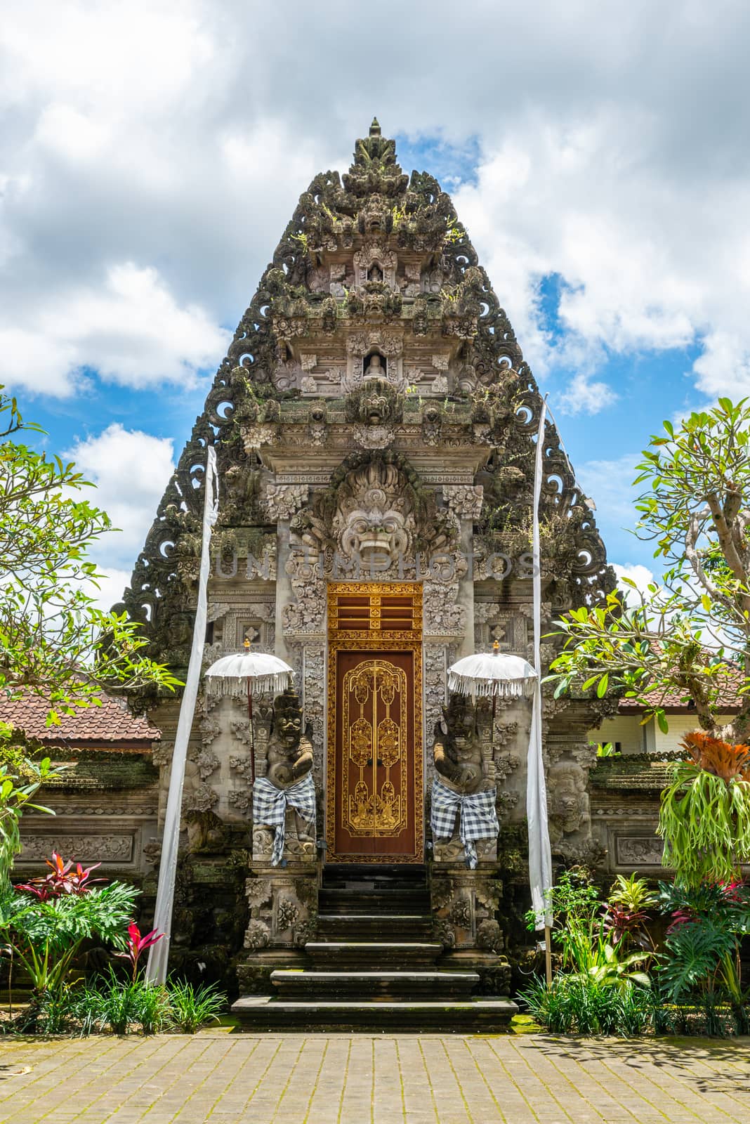 Puri Kantor temple in Ubud, Bali by dutourdumonde