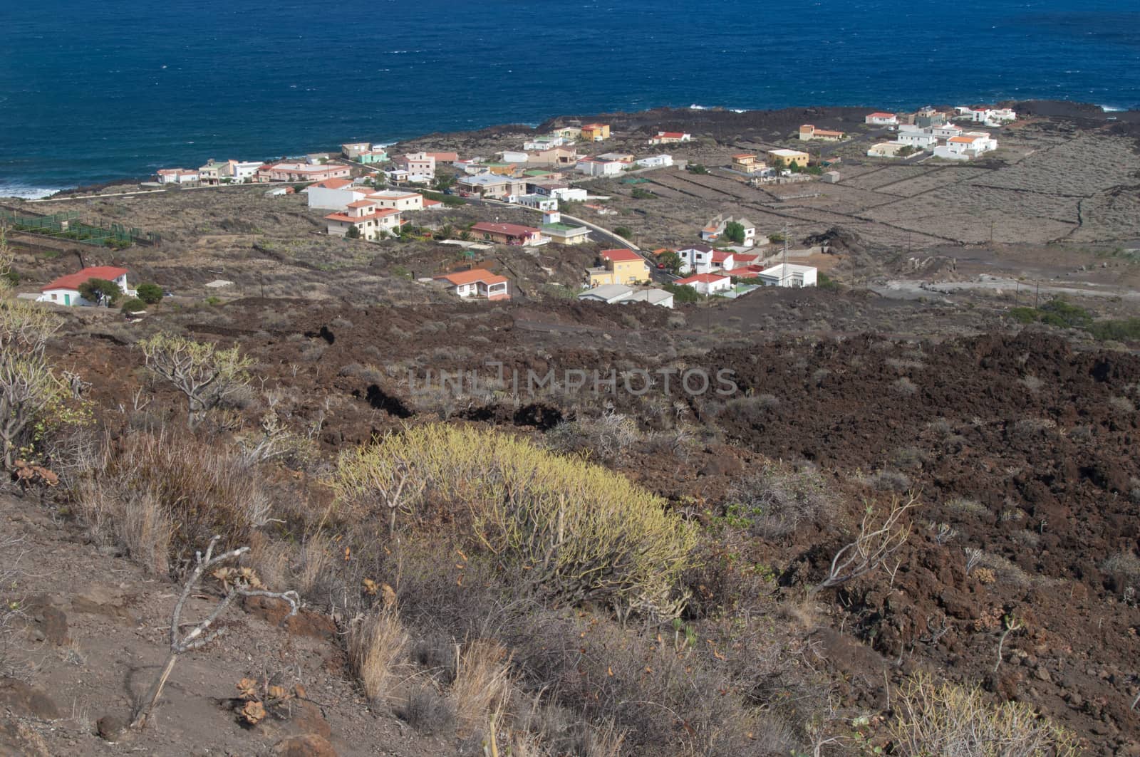 Village of Timijiraque. Valverde. El Hierro. Canary Islands. Spain.