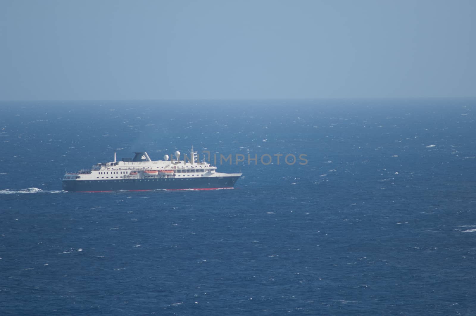 Boat. Atlantic Ocean. El Hierro. Canary Islands. Spain.