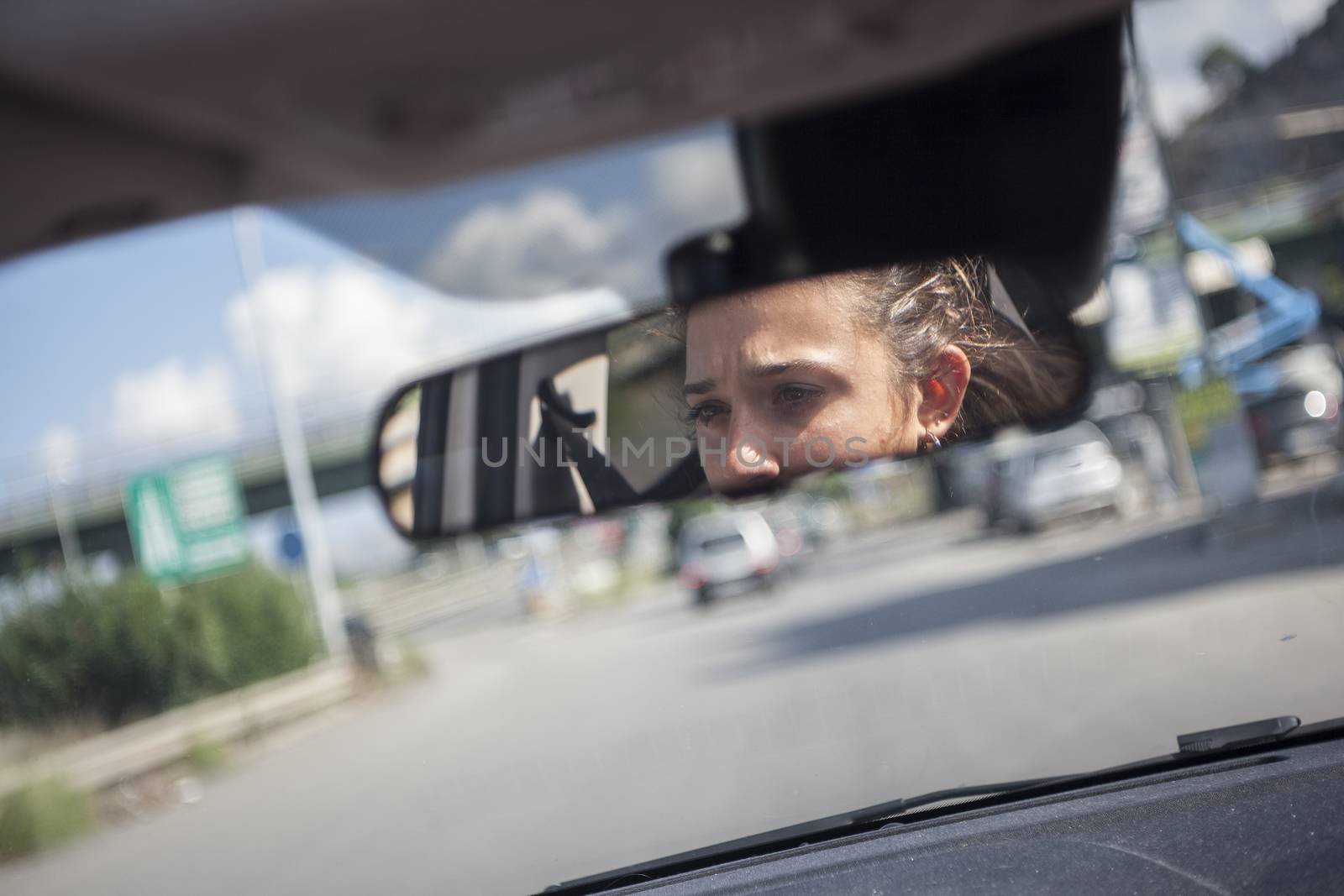 Car's rearview mirror #2 by pippocarlot