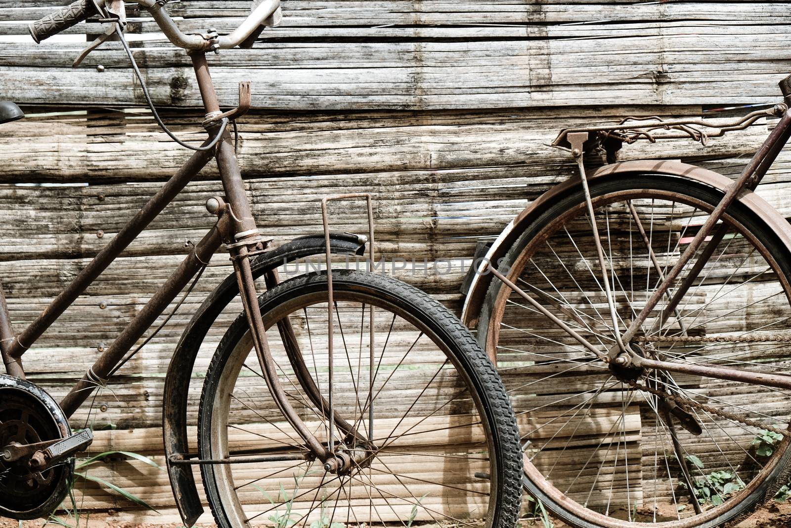 detail image of Old tricycle