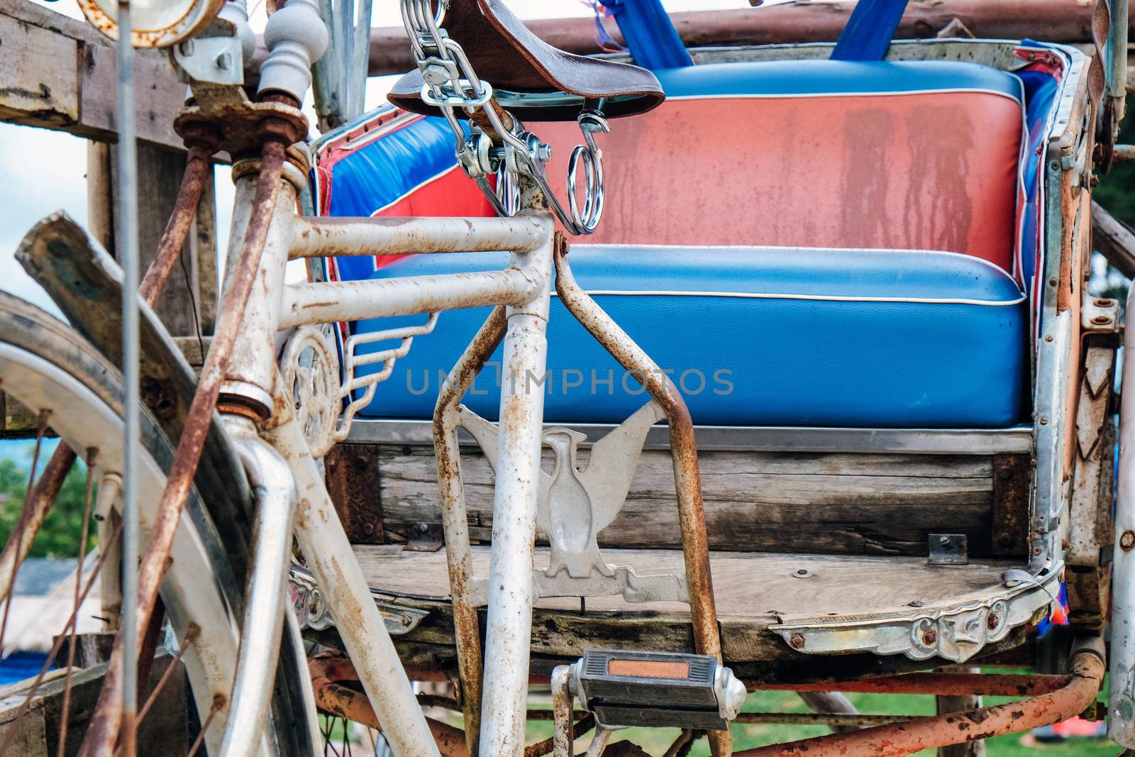 detail image of Old tricycle