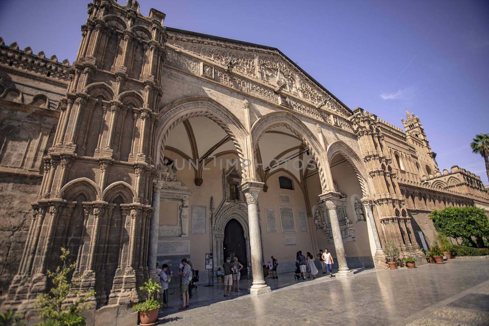 The Primatial Metropolitan Cathedral Basilica of the Holy Virgin Mary of the Assumption, known simply as the Cathedral Church of Palermo, is the main place of Catholic worship in the city of Palermo and archiepiscopal see of the homonymous metropolitan archdiocese.