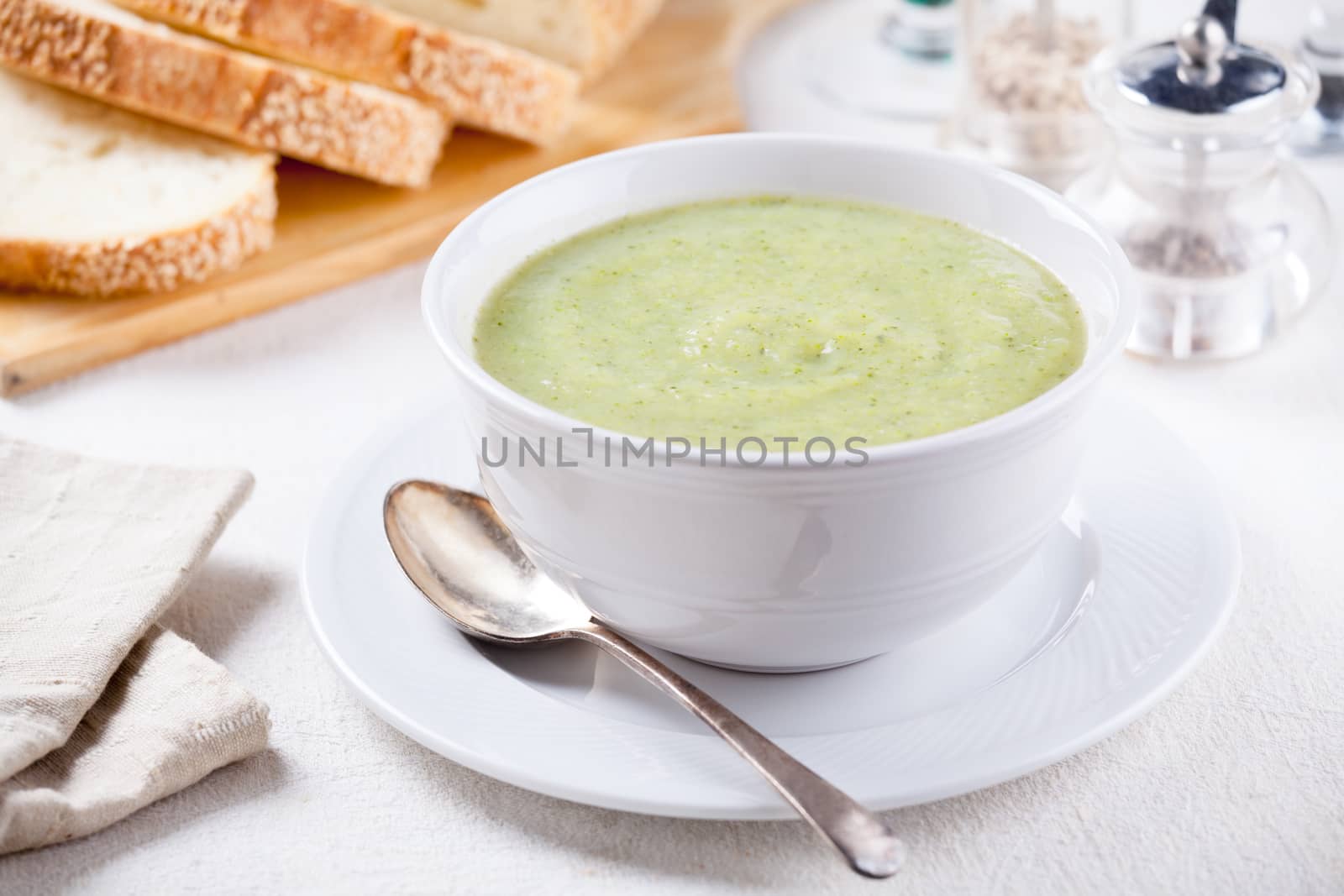 Homemade Broccoli Soup by mpessaris