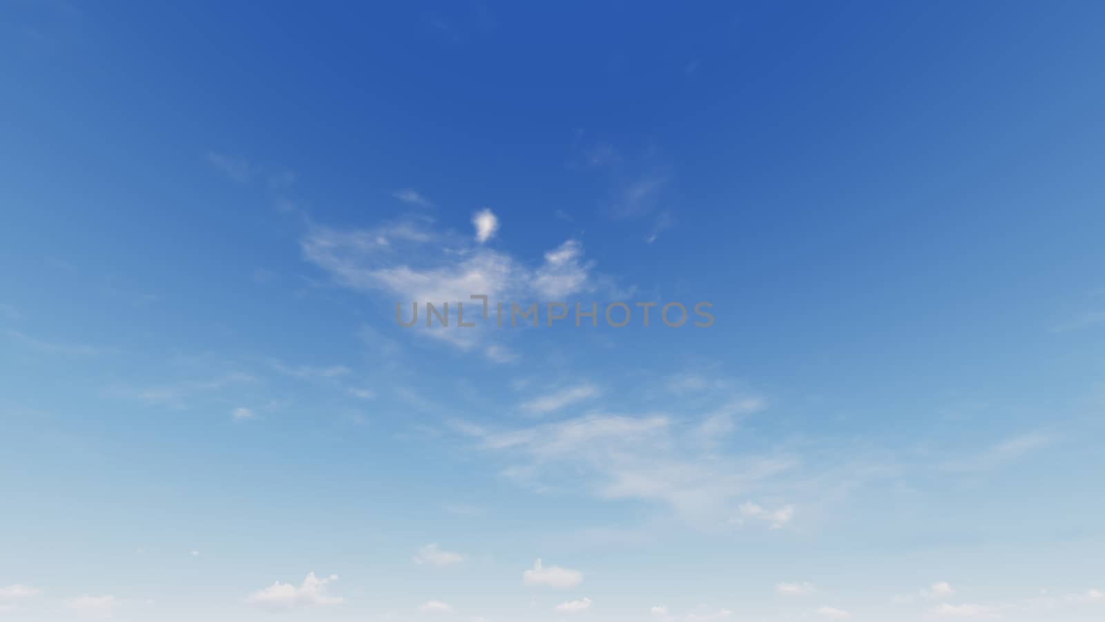 Cloudy blue sky abstract background, blue sky background with tiny clouds, 3d rendering

