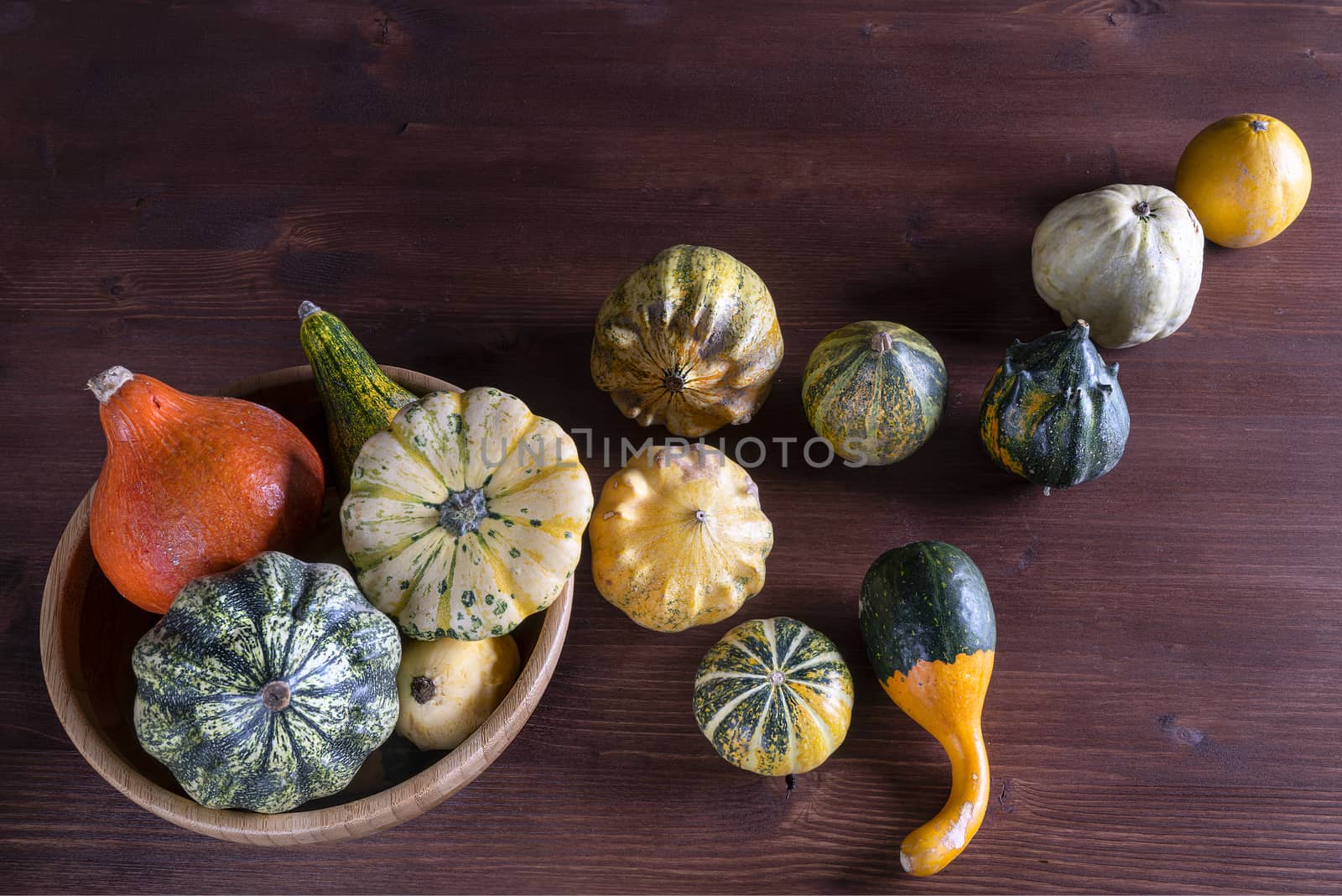 Some small pumpkins by sergiodv