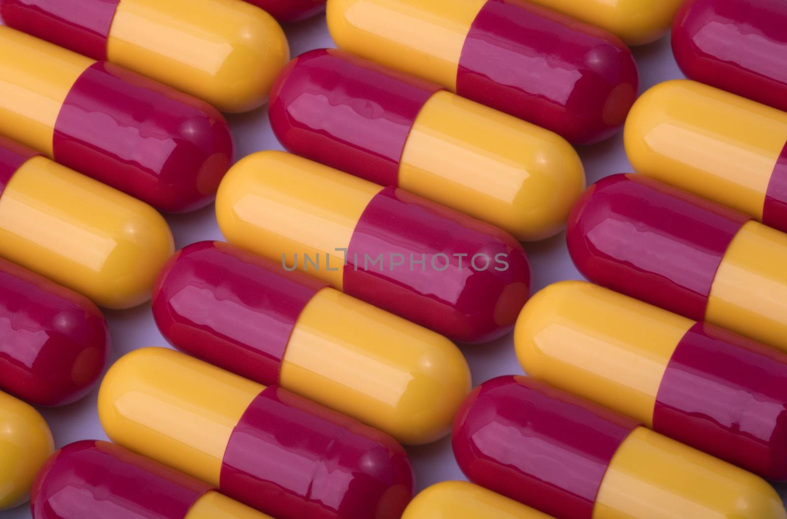 medicine capsules, in the form of background or texture.
