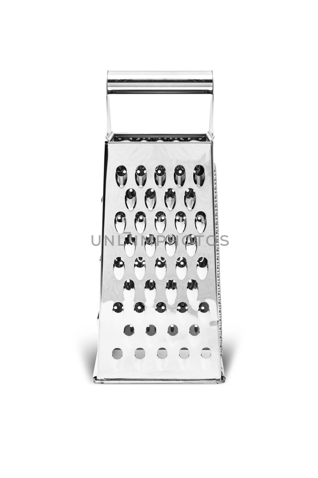 Grater for vegetables isolated on a white background. With clipping path