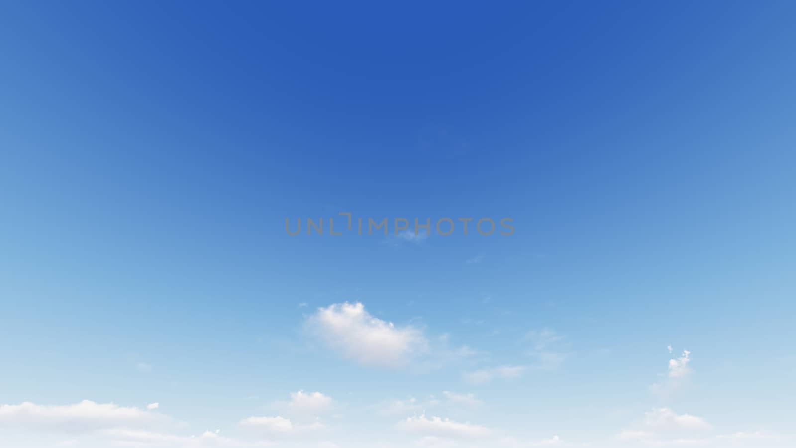 Cloudy blue sky abstract background, blue sky background with tiny clouds, 3d rendering

